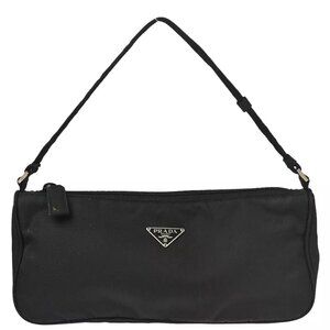 Prada Black Nylon Handbag 29 124400